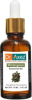 Dr. Axez Pure Natural Wintergreen Essential Oil (15Ml) Therapeutic Grade Oil For Skin & Hair Care Hair Oil(15 ml)