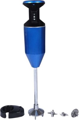 

MAHRSHI ENTERPRISE kitking-blue-metal-body-blue-metal-2-Mah 230 W Hand Blender(Blue)