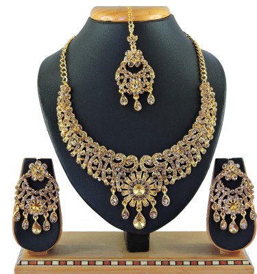 VATSALYA creation Alloy Gold-plated Gold, Copper Jewellery Set(Pack of 1)