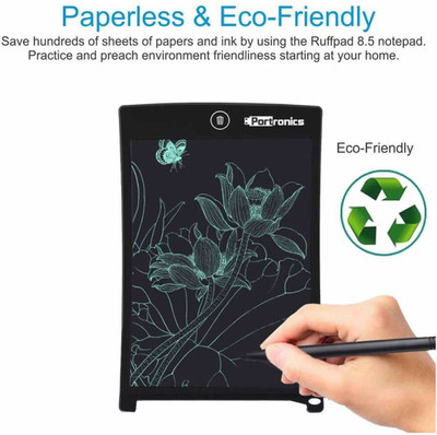 Toyvala LCD 8.5-inch Electronic Writing Pad/Tablet/Digital Slate/Drawing Board 1487(Multicolor)