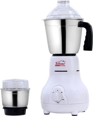

Silver home MATKA01 450 Mixer Grinder(White, 2 Jars)