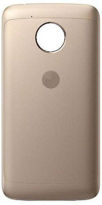 Plus Moto E4 Plus Back Panel(Gold)