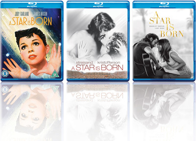 

A Star Is Born (1954), A Star Is Born (1976) & A Star Is Born (2018): (Blu-ray + DVD)(Blu-ray English)
