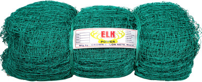 Elk Power Nylon 50x10 Foot Ground Boundary Cricket Net(Green)