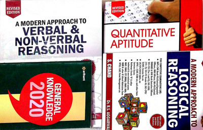Combo Of Verbal Nonverbal Reasoning, Logical Reasoning , Quantitative Aptitude By R.S Agrawal And Logical Reasoning(Paperback, R.S Agrawal)