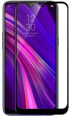 Caseline Edge To Edge Tempered Glass for Realme 3 Pro(Pack of 1)