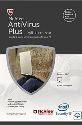 

McAfee Anti-virus 1 User 3 Years