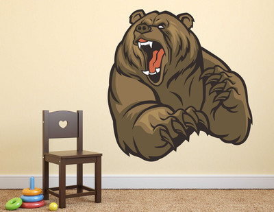 Wallzone 50 cm Panda Removable Sticker(Pack of 1)