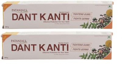 PATANJALI Dant Kanti Dental Toothpaste - 200 g (Pack of 2) Toothpaste(200 g, Pack of 2)