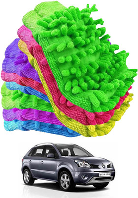 aksmit Microfiber Vehicle Washing  Hand Glove(Pack Of 9)