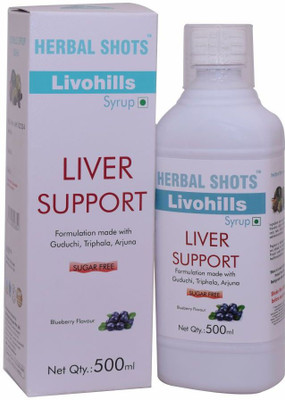 

Herbal Hills Livohills Herbal Shots 500ml (Pack of 4)(500 ml)