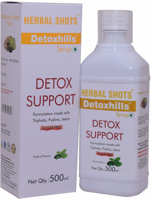 

Herbal Hills Detoxhills Herbal Shots 500ml (Pack of 4)(500 ml)