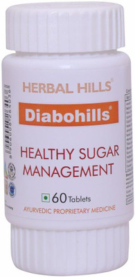 

Herbal Hills Diabohills 60 Tablets - Pack of 4(550 mg)
