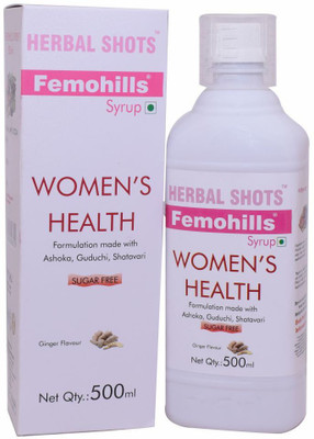 

Herbal Hills Femohills Herbal Shots 500ml (Pack of 4)(500 ml)