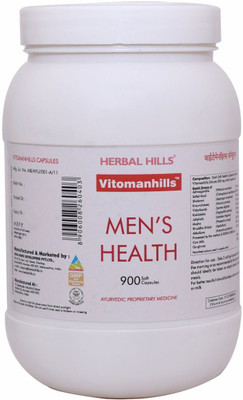 

Herbal Hills Vitomanhills - Value Pack 900 Capsule - Pack of 4(500 mg)
