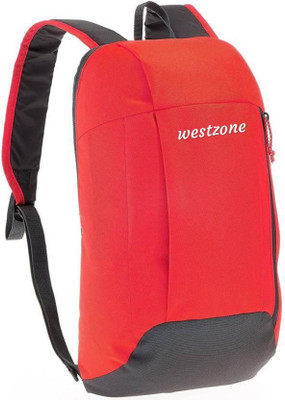 WESTZONE proof backpack 10 L Backpack(Red, Black)