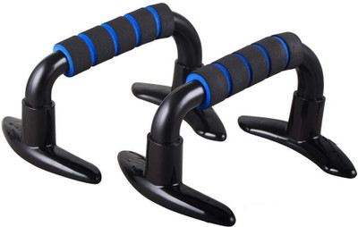 LALA LIFE High Quality H-Shaped Push up Bars Push-up Stand Muscle Building Fitness Equipment Push-up Bar(Blue, Orange)
