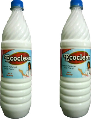 ECOCLEAN Multi Purpose Floor Cleaner (L-1+L-1) (L-2) Floral(2 L, Pack of 2)