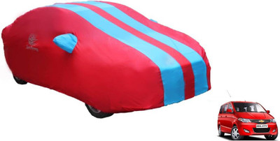 Auto Oprema Car Cover For Chevrolet Enjoy (With Mirror Pockets)(Blue, Red)