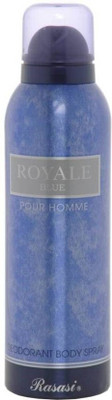 RASASI ROYALE BLUE DEODORANT MOST SELLING PRODUCT 200 ML Deodorant Spray  -  For Men(200 ml)
