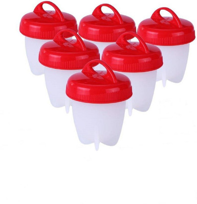 

Elegantshopping Egg Boil Silicon Egg Boiler Egg Cooker(6 Eggs)