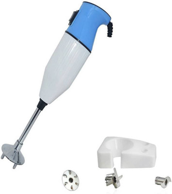 BHAVANA EXPORTS kit-king-white-hand-blender-blue-white (1) 225 W Hand Blender(White, Blue)