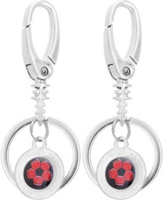 BORING Red Black Locking Locking Key Chain