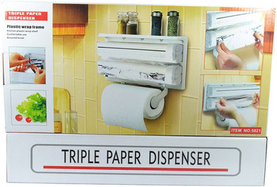 

Wonder World ™ Kitchen Multi Paper & Aluminium Foil Holder Smart Kitchen™ Type-A-671 Paper Dispenser