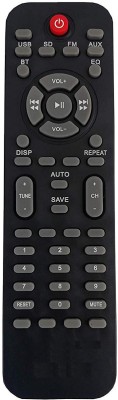 LipiWorld Letest Home Theater System Remote Control Compatible for  USB SD AUX ZEBRONICS Remote Controller(Black)