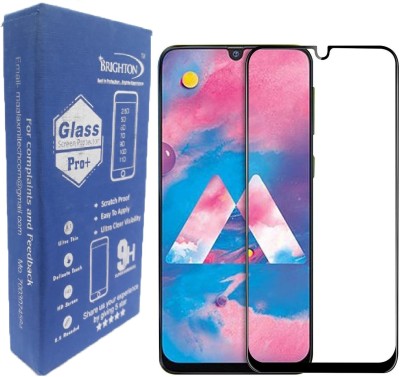 BRIGHTRON Edge To Edge Tempered Glass for Samsung Galaxy A30, Samsung Galaxy A30s, Samsung Galaxy A50, Samsung Galaxy A50s, Samsung Galaxy M30, Samsung Galaxy M30s, Samsung Galaxy A20(Pack of 1)