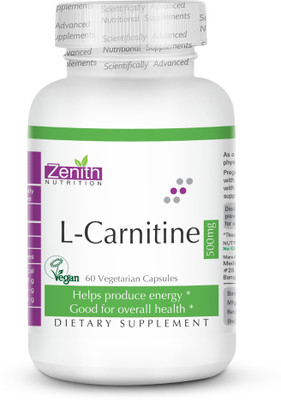 

Zenith Nutrition L-Carnitine - 500mg(60 No)