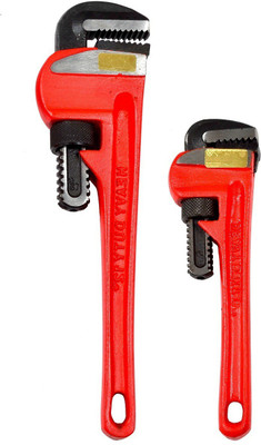 Globus HAND TOOL SET/ 2 PCS SET/2 PCS Single Sided Pipe Wrench(Pack of 1)