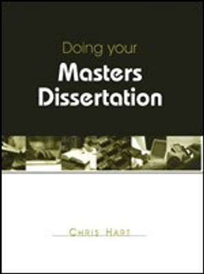 Doing Your Masters Dissertation : Realizing Your Potential As A Social Scientist(English, Paperback, Chris Hart)