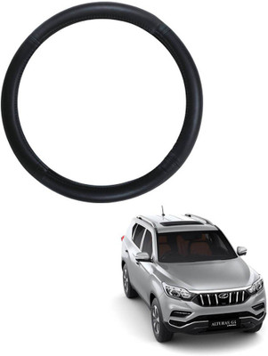 AYW Steering Cover For Mahindra V40(Black, Leather)
