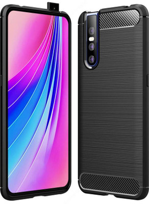 SRT Back Cover for Vivo V15 Pro(Black, Pack of: 1)