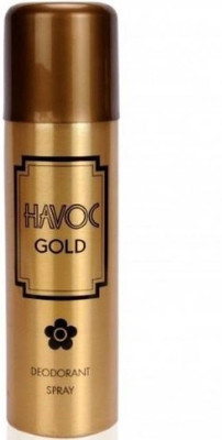 HAVOC GOLD DEODORANT Deodorant Spray  -  For Men(200 ml)