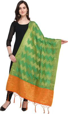 Kimisha Silk Blend, Pure Silk Woven Women Dupatta