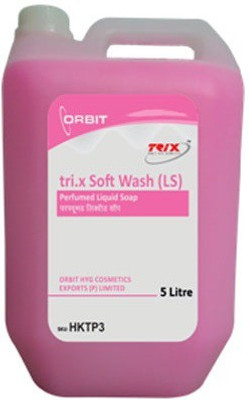 trix Perfumed Liquid Soap- Tri.X Soft Wash (LS)002 Hand Wash Bottle(5 L)