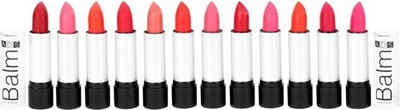 ads matte lipstick set of 12(multicolour, 4 g)