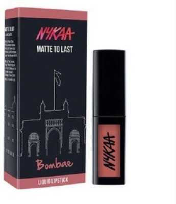 NYKAA Matte To Last ! Liquid Lipstick(Bombae 01, 4.5 ml)