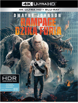 

Rampage (4K UHD + Blu-ray) Two Disc Set(4K(UHD) Blu-ray English)