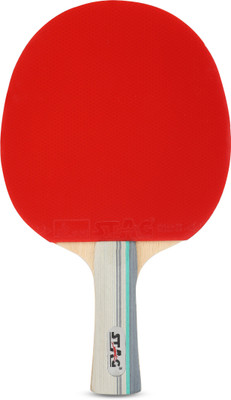 STAG 4 Star Red, Black Table Tennis Racquet(Pack of: 1, 190 g) STAG 4 Star Red, Black Table Tennis Racquet(Pack of: 1, 190 g)