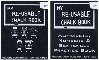 Reusable Chalk Book (Pack Of 2)(Paperback, Irfan Turk)