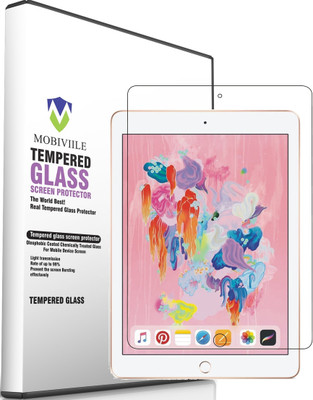 MOBIVIILE Tempered Glass Guard for Apple iPad Air 10.5 inch, Apple iPad Air 10.5 (2019), Apple iPad Air 3(Pack of 1)