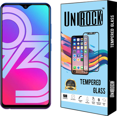 Unirock Tempered Glass Guard for Vivo Y93(Pack of 3)