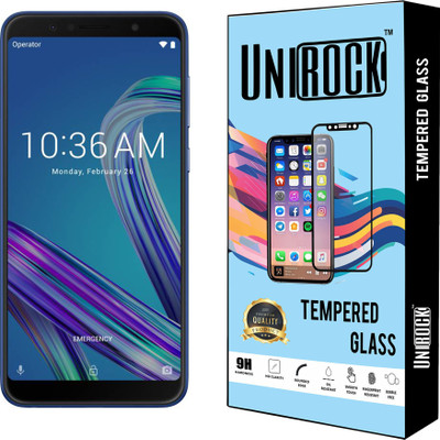 Unirock Tempered Glass Guard for Asus Zenfone Max Pro M1(Pack of 2)