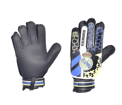 IRIS Kids Football Goalkeeper Gloves Cool Flat Finger Goalkeeping Gloves(Blue)