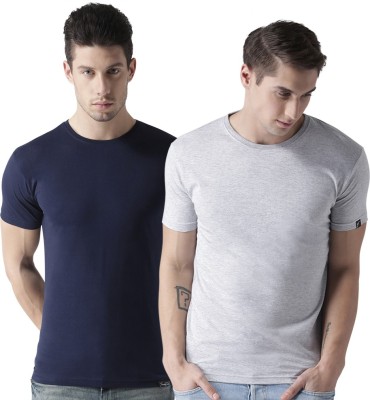 Young trendz Solid Men Round Neck Multicolor T-Shirt