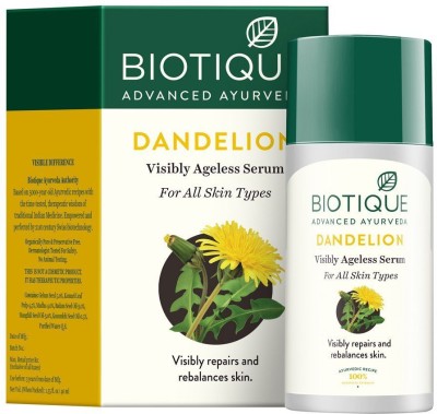 BIOTIQUE Bio Dandelion Ageless Lightening Serum 30ml (pack of 2)(60 ml)