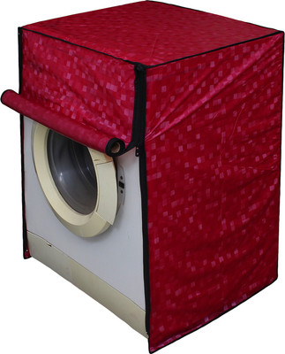 LITHARA Front Loading Washing Machine  Cover(Width: 60.96 cm, Dark Pink)
